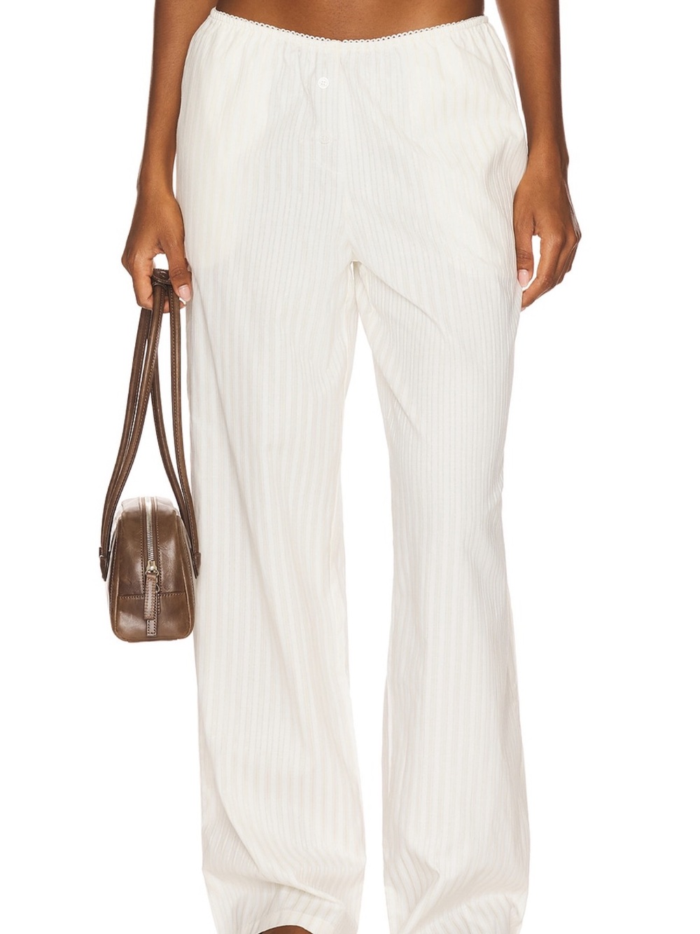 Lioness Cream in bloom pant Waist Pants
